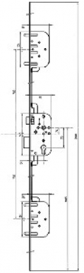 SERRURES &Agrave; MORTAISER MULTIPOINTS 077.599